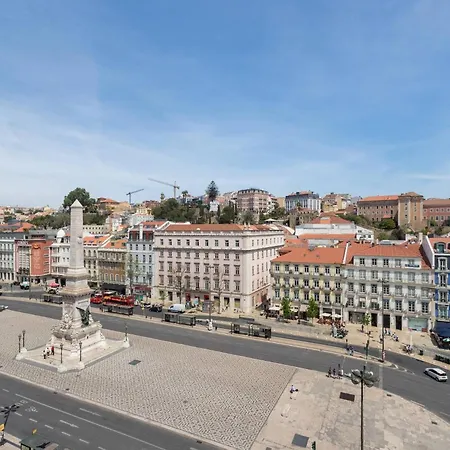 My Lx Flat Stylish And Design Gem In Rossio Lägenhet *