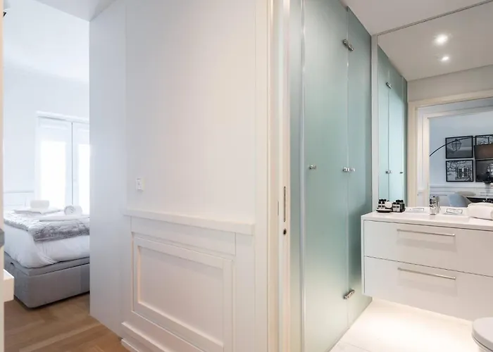 아파트 My Lx Flat Stylish And Design Gem In Rossio *