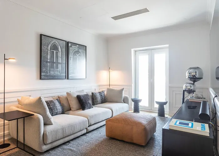 My Lx Flat Stylish And Design Gem In Rossio 아파트